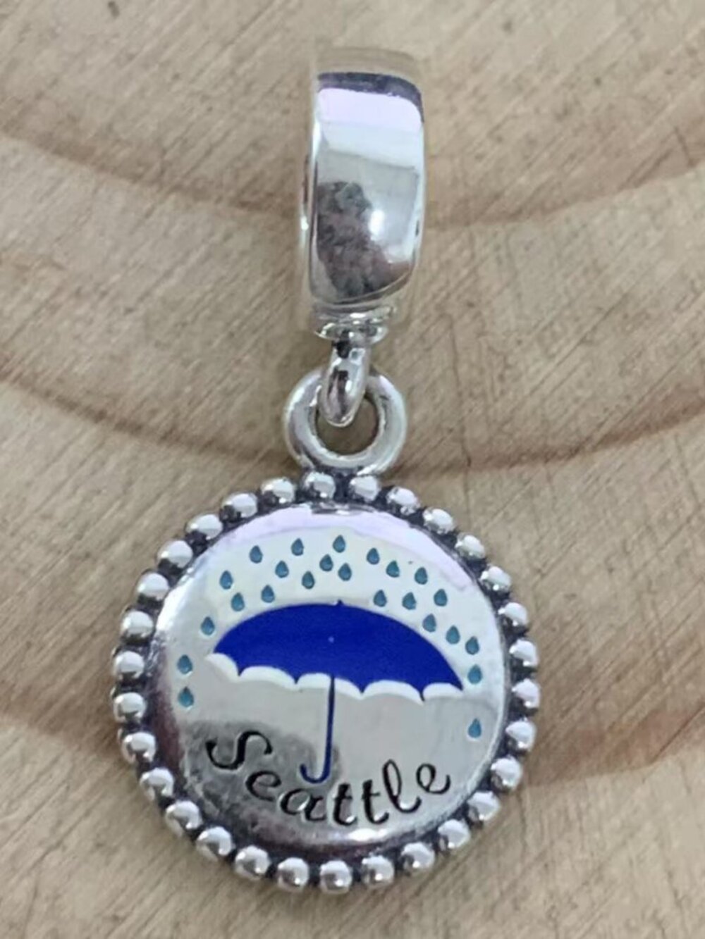 Pandora Seattle Aquarium Charm Pendant, S925 Silver Jewelry